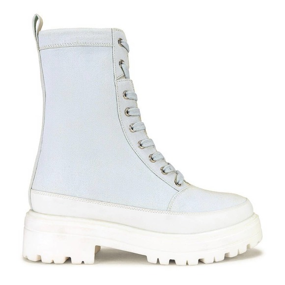 Free People Baby Blue Lace Up Boots - Picture 2 of 13